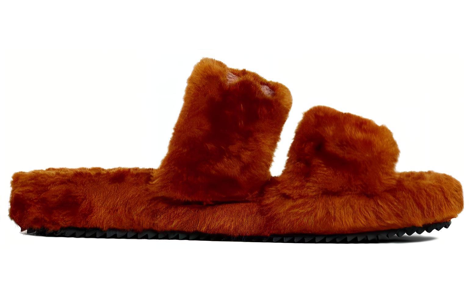 Order (Women) CELINE Triomphe Slide 'Rust Red' 343553563C.27RU