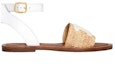 Order (W) CELINE Sandal Rata Triumph Patch 'Beige' 352402248C.02GH
