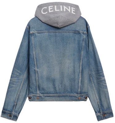 (W) CELINE Jaket Hoodie Denim Patchwork Biru Washed. 2Q374930F-07UW Lookbook (W) CELINE Jaket Hoodie Denim Patchwork Biru Washed. 2Q374930F-07UW