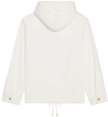 (W) Chaqueta Blanca con Capucha de Botones CELINE Manga Larga. 2W393385O-01OP Lookbook (W) Chaqueta Blanca con Capucha de Botones CELINE Manga Larga. 2W393385O-01OP