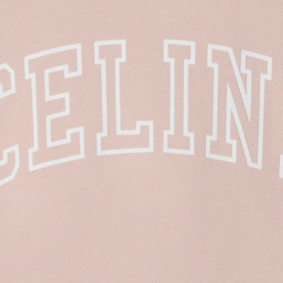 (W) Sudadera Oversize Rosa con Letras Estampadas para Mujer de CELINE 2Y61E670Q-24WH Purchase (W) Sudadera Oversize Rosa con Letras Estampadas para Mujer de CELINE 2Y61E670Q-24WH