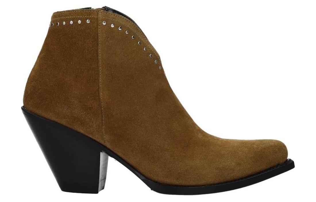 (W) CELINE Zip Bootie 'Brown' 圖 2