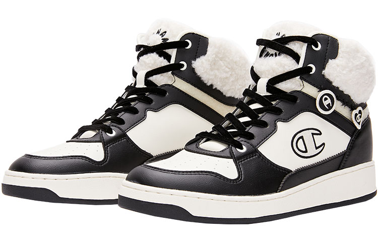 (W) Champion 1919 Trainer High 'Black Shearling' 圖 3