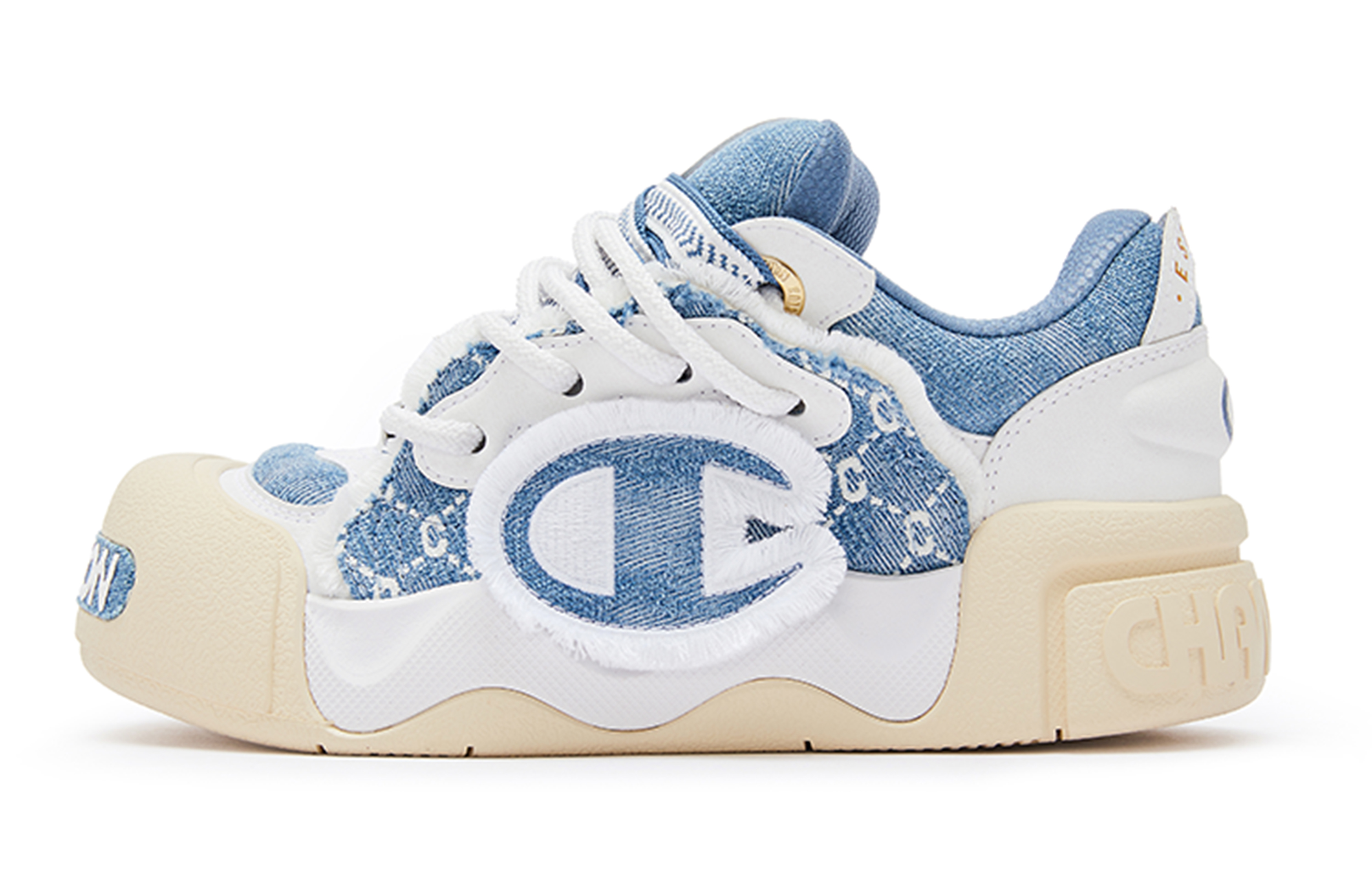(Women) Champion AutoSkate V1 Low 'Blue Logo Fun Retro' U4AFCTW05M1