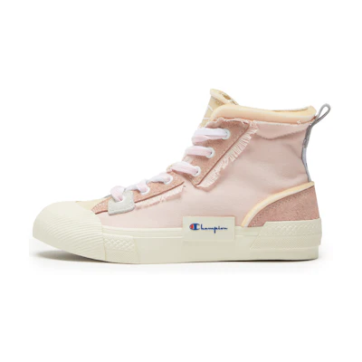(W) Champion Campus Active High 'Deconstructed Trendy Casual Color-Block Canvas Pink'
