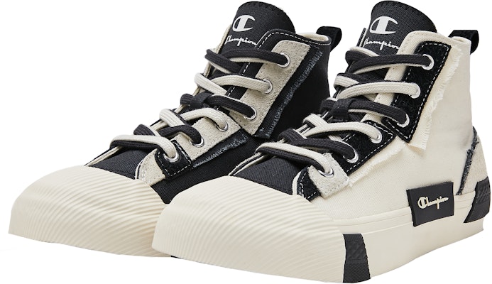 (W) Champion Campus Aktif 'Deconstructed Edge High-Top Putih Hitam' U2AFCVW07U1 Order (W) Champion Campus Aktif 'Deconstructed Edge High-Top Putih Hitam' U2AFCVW07U1