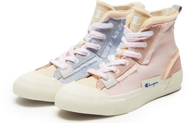 (W) Champion Campus Active High 'Deconstruido Casual Color-Block Lona Rosa' U1CFCVW02K1 Order (W) Champion Campus Active High 'Deconstruido Casual Color-Block Lona Rosa' U1CFCVW02K1