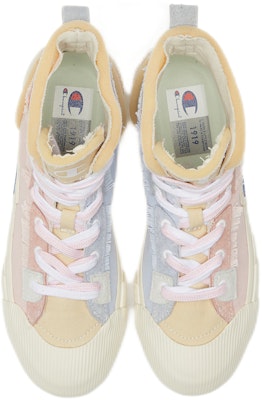 (W) Champion Campus Active High 'Deconstruido Casual Color-Block Lona Rosa' U1CFCVW02K1 Lookbook (W) Champion Campus Active High 'Deconstruido Casual Color-Block Lona Rosa' U1CFCVW02K1