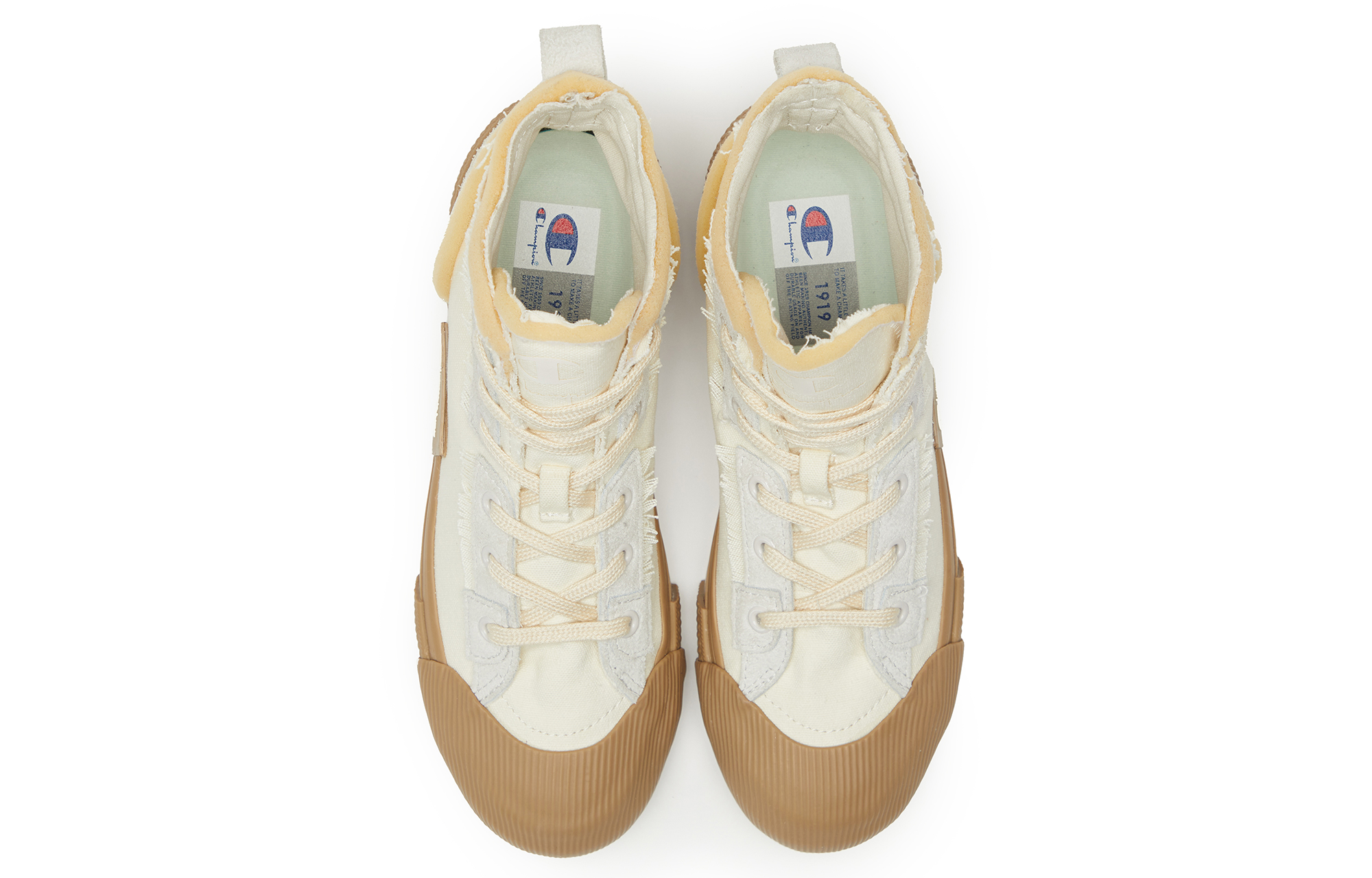 Lookbook (Women) Champion Campus Active High 'Deconstructed Beige' U1CFCVW02D1