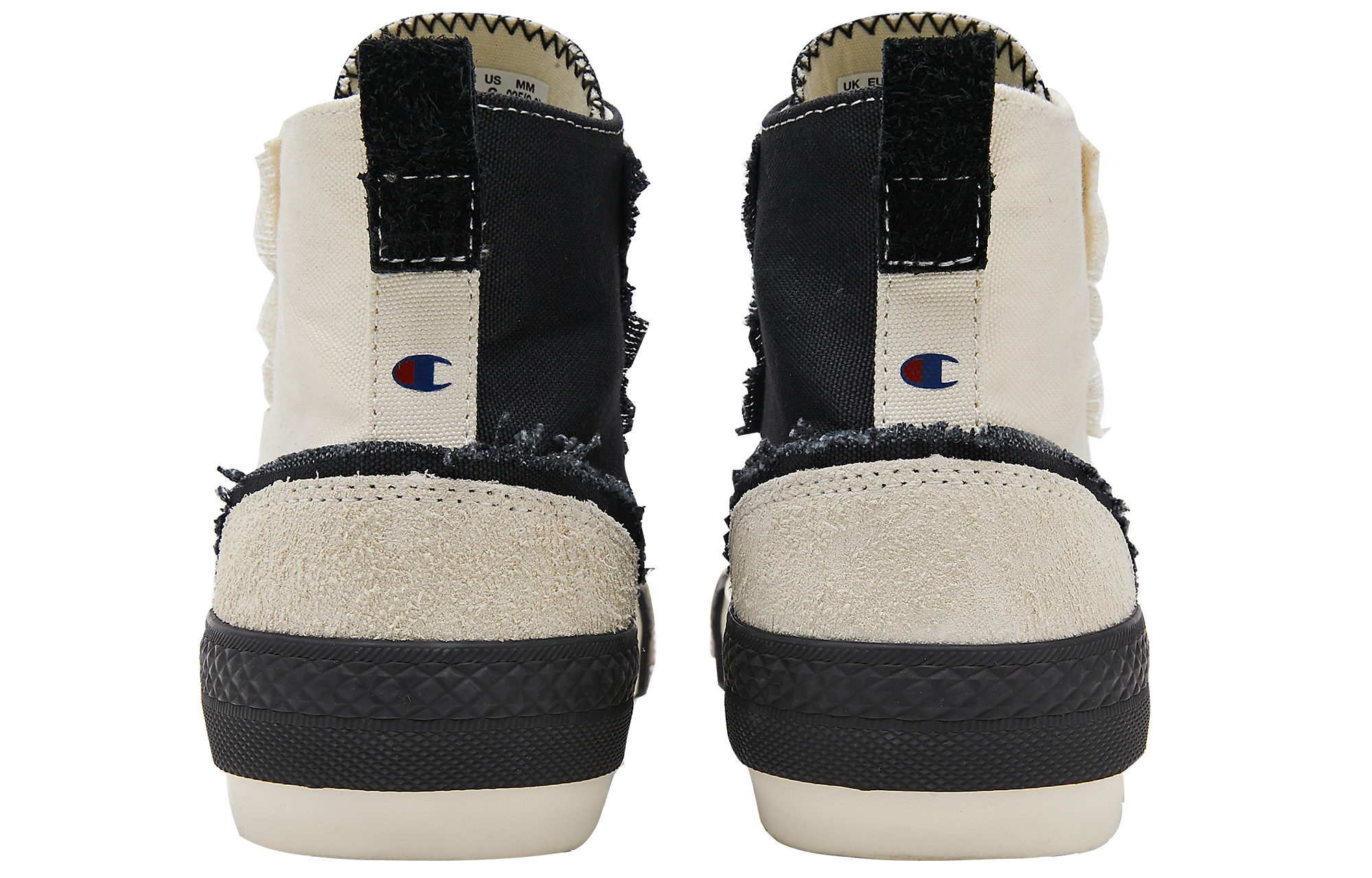 Shop (Women) Champion Campus Active High 'Deconstructed Edge High-Top White Black' U2AFCVW07U1