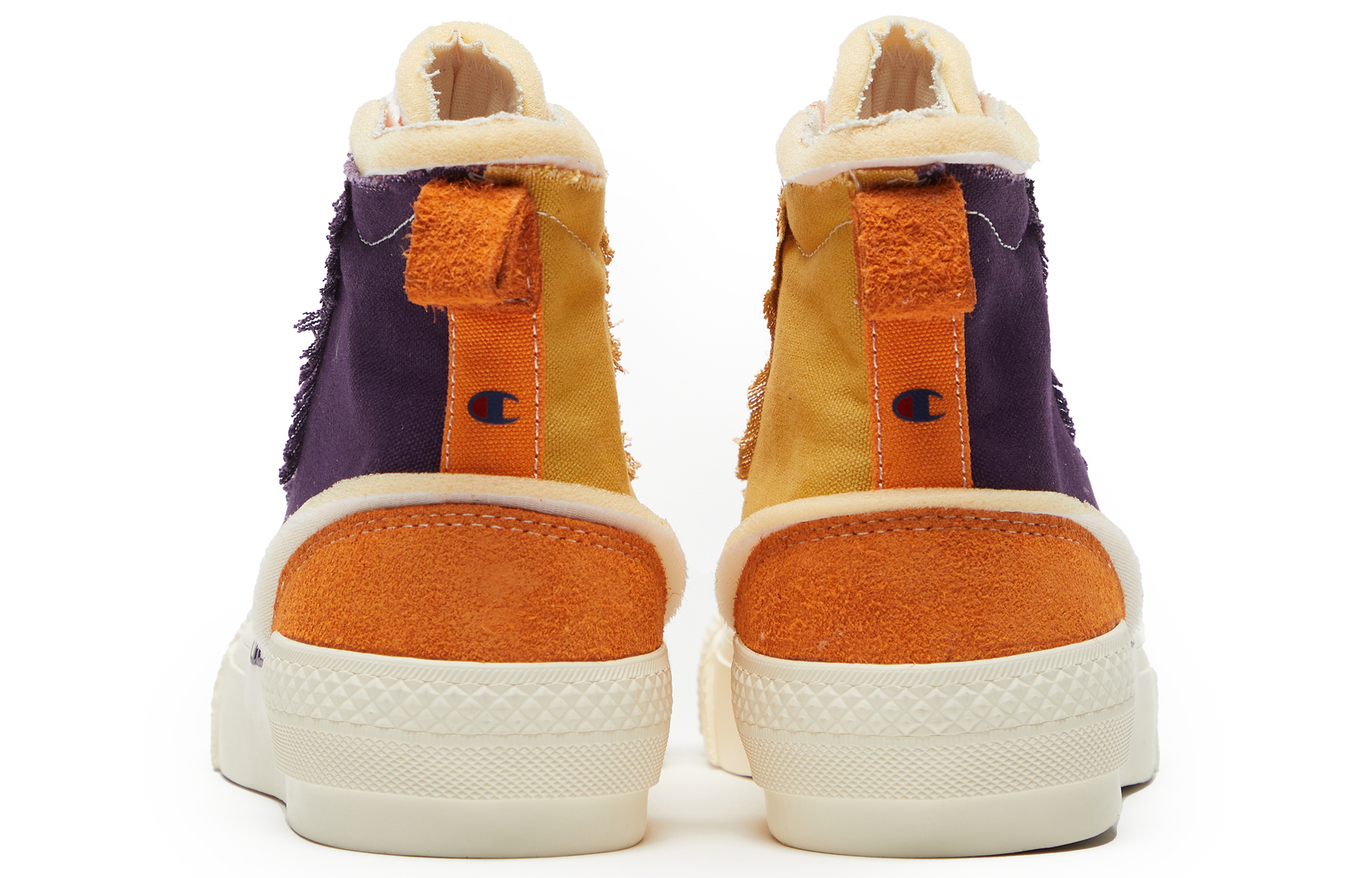 Shop (Women) Champion Campus Active High 'Deconstructed Color-Block Purple Orange' U1CFCVW02R1