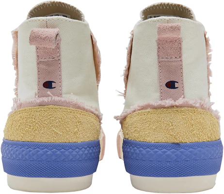 (Women) Champion Campus Active High 'Deconstructed Classic Fringed High-Top Color-Block' U2AFCVW07N1 Shop (Women) Champion Campus Active High 'Deconstructed Classic Fringed High-Top Color-Block' U2AFCVW07N1