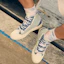 Sizing (Women) Champion Campus Active High 'Deconstructed Denim Blue' U2BFCVW07M1