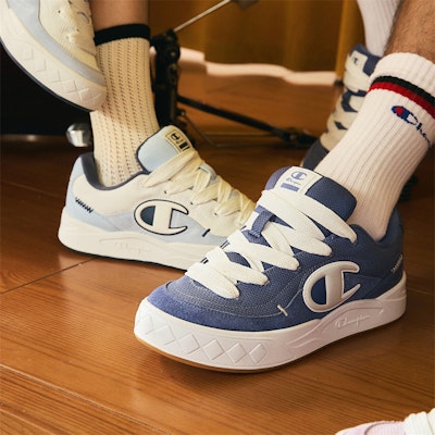 (Women) Champion Campus Atomic 1 'Light Blue Big C-Logo' U3CFCKW01M2 2