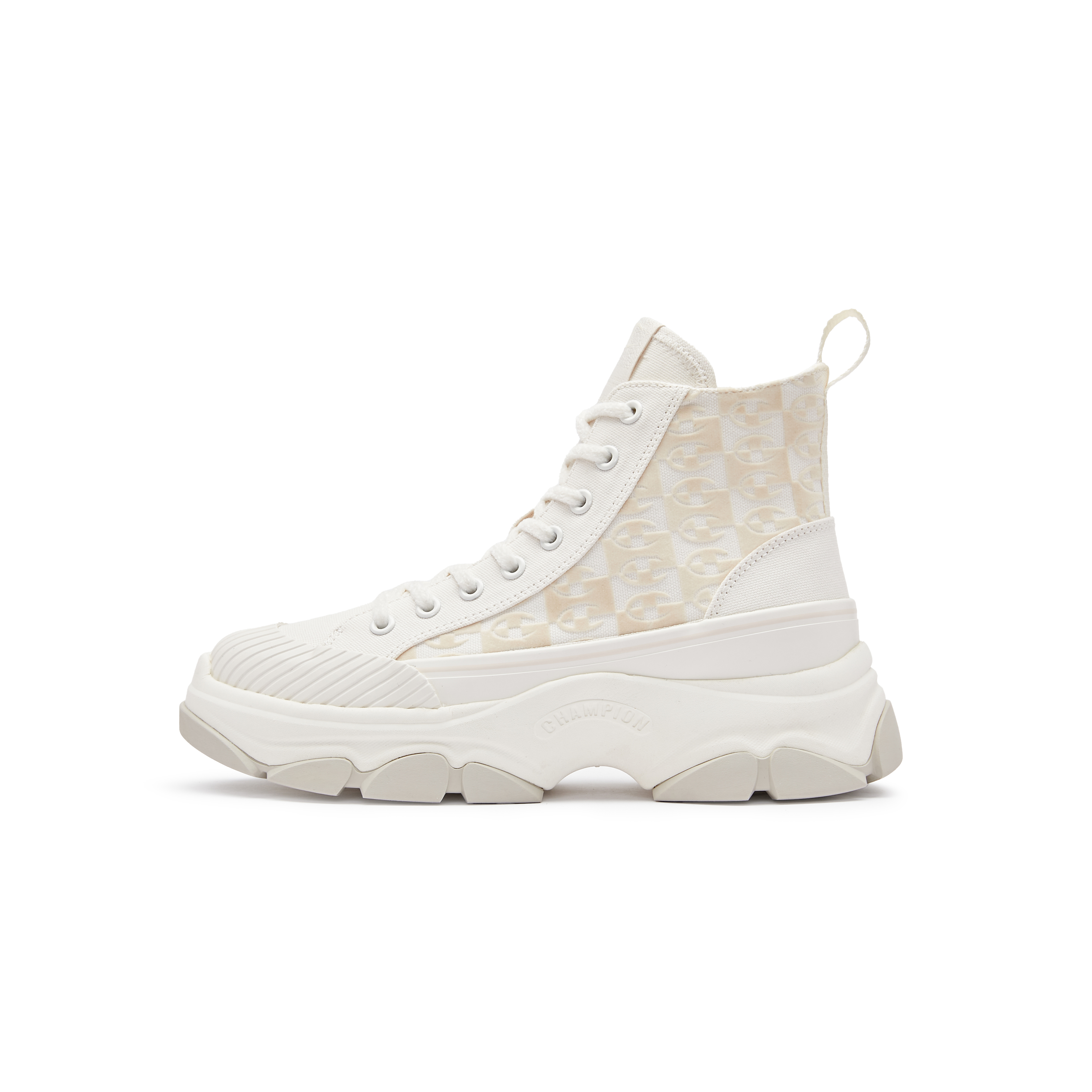 (Women) Champion Campus High 'Beige' U3DFCVW05D1