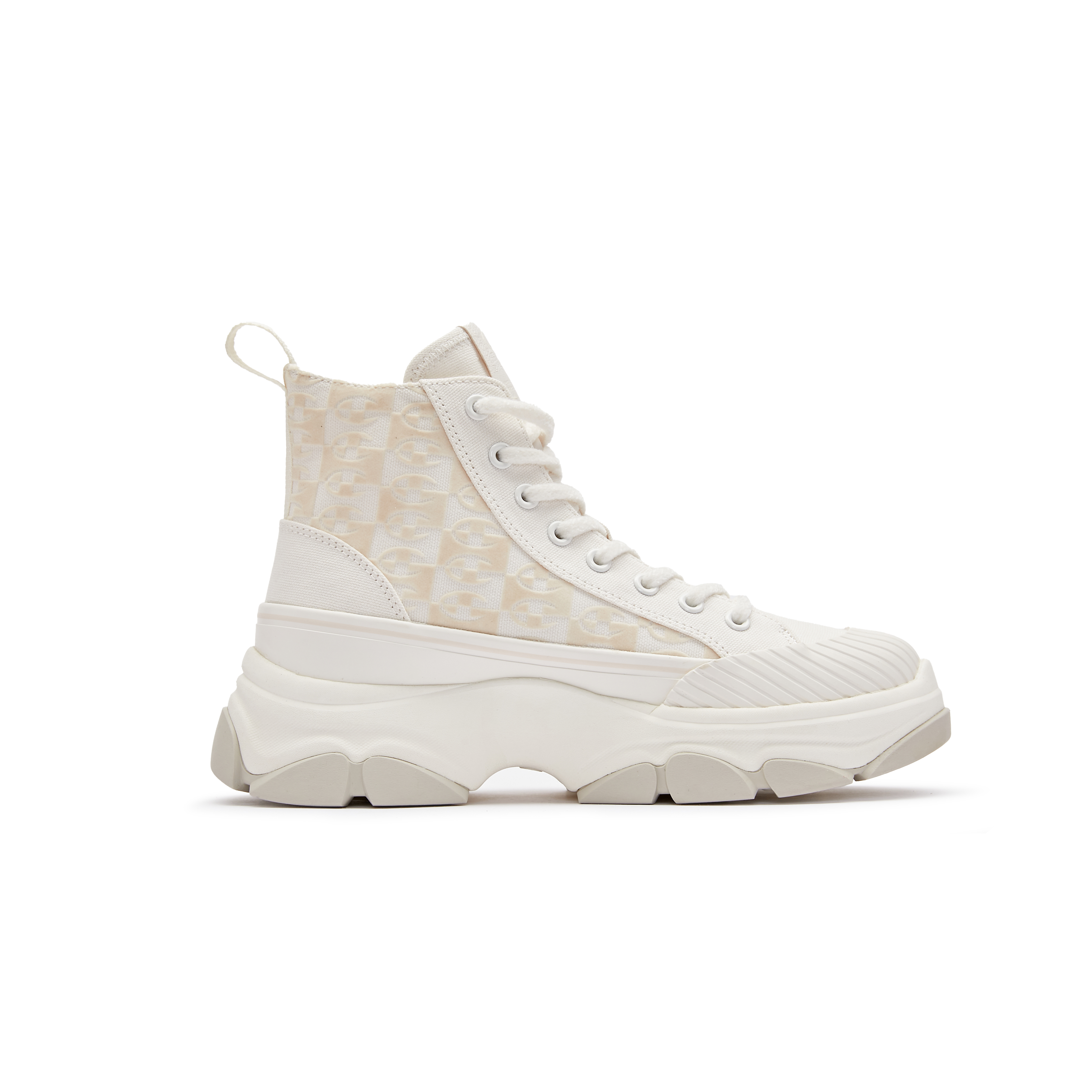 Order (Women) Champion Campus High 'Beige' U3DFCVW05D1