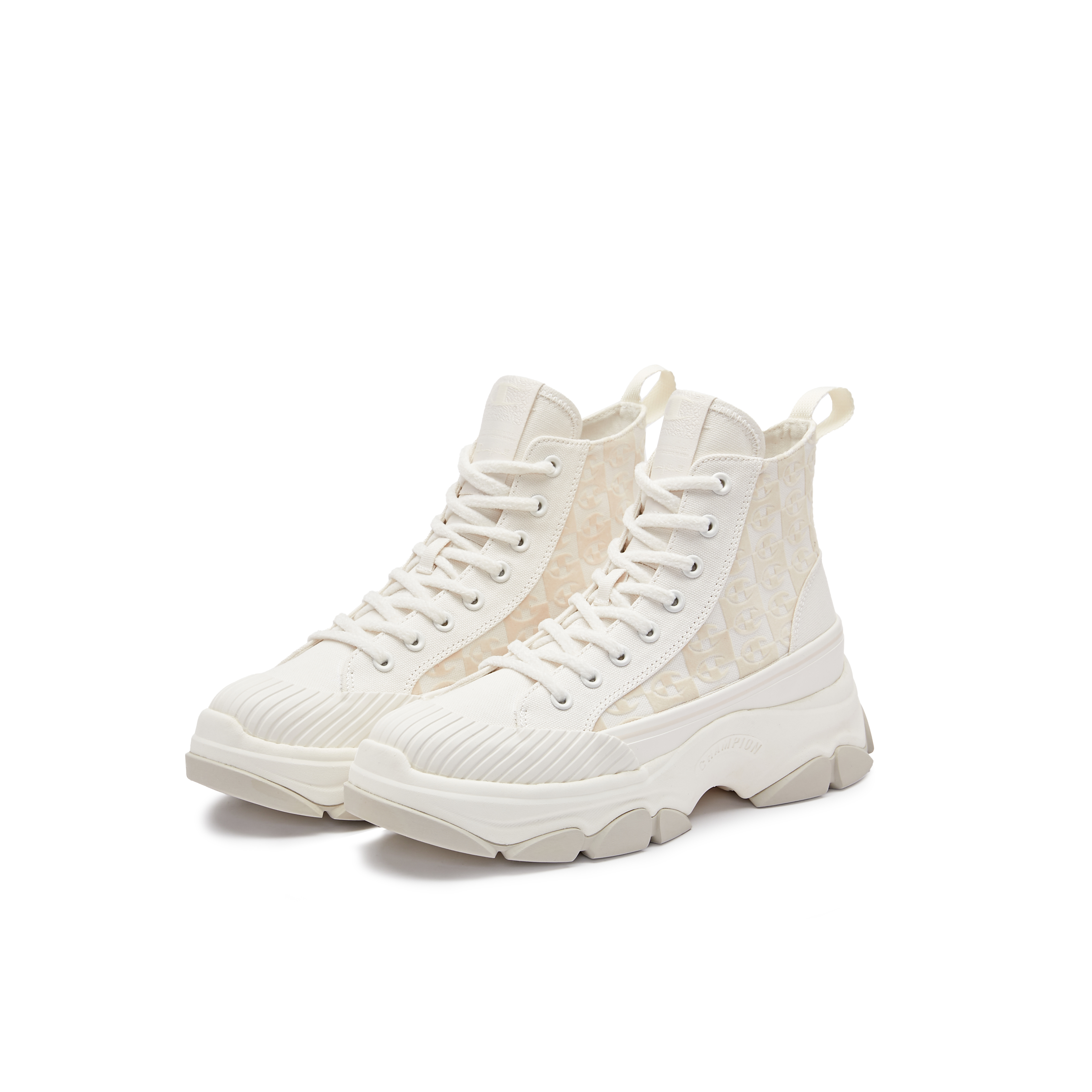 Lookbook (Women) Champion Campus High 'Beige' U3DFCVW05D1