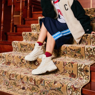 (W) 챔피온 캠퍼스 하이 베이지 (Champion Campus High Beige) U3DFCVW05D1 Cheap (W) 챔피온 캠퍼스 하이 베이지 (Champion Campus High Beige) U3DFCVW05D1