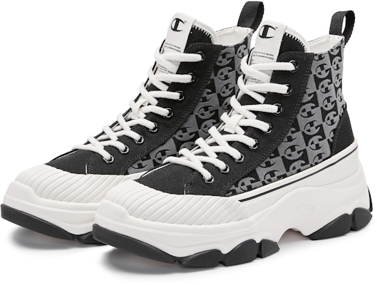 (W) 챔피온 캠퍼스 하이 블랙 그레이 (Champion Campus High Black Grey) U3DFCVW05U7 Lookbook (W) 챔피온 캠퍼스 하이 블랙 그레이 (Champion Campus High Black Grey) U3DFCVW05U7