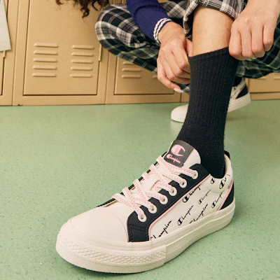(Women) Champion Campus Mono Low 1.0 'Black Pink' U2CFCVW01D1 Details for (Women) Champion Campus Mono Low 1.0 'Black Pink' U2CFCVW01D1