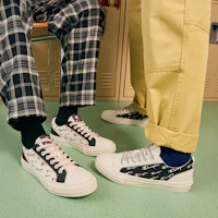 Sizing 冠軍Campus系列 Campus Mono Low 1.0 潮流百搭低筒休閒硫化帆布鞋 女款 黑粉