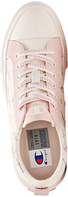 Champion校園系列 Campus Mono Low 1.0 時尚百搭低筒休閒硫化帆布鞋 女士款 粉色 Lookbook Champion校園系列 Campus Mono Low 1.0 時尚百搭低筒休閒硫化帆布鞋 女士款 粉色