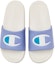 Lookbook (Women) Champion Campus Slide 'Blue Comfort' U2BFASW08M1