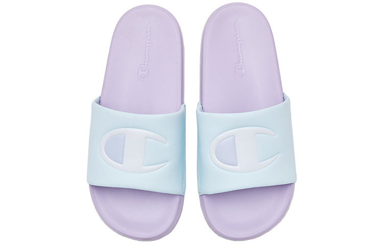 Lookbook (W) Champion Sandal Campus 'Logo C Besar Ungu' U2BFASW08R1