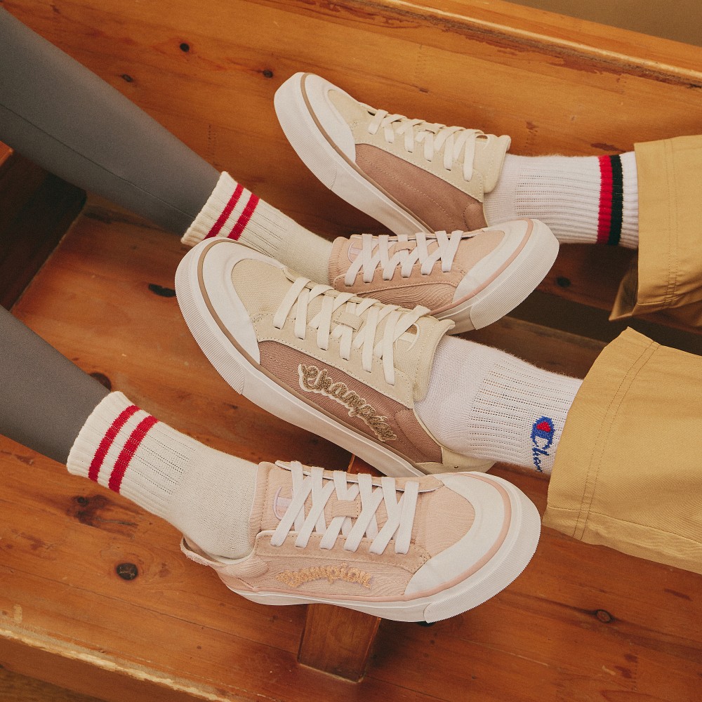 Sizing (W) Champion Campus Star Pop Low 1.0 'Casual Serbaguna Pink Ungu' U3AFCKW01K1