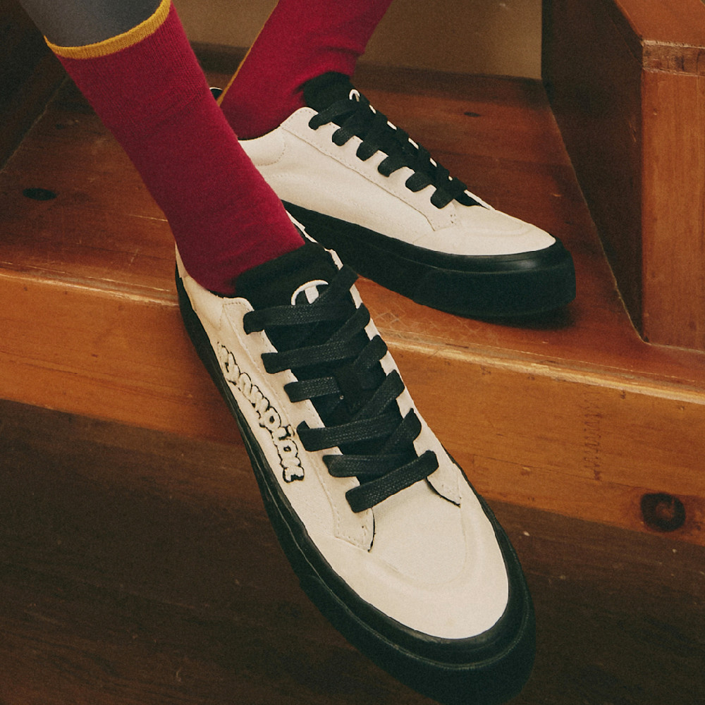 Details for (W) チャンピオン キャンパス スター ポップ ロー (白黒) U3AFCKW01U3