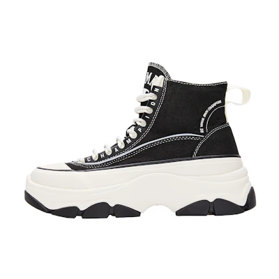 (W) Champion Campus Switch High 1 'Black White'