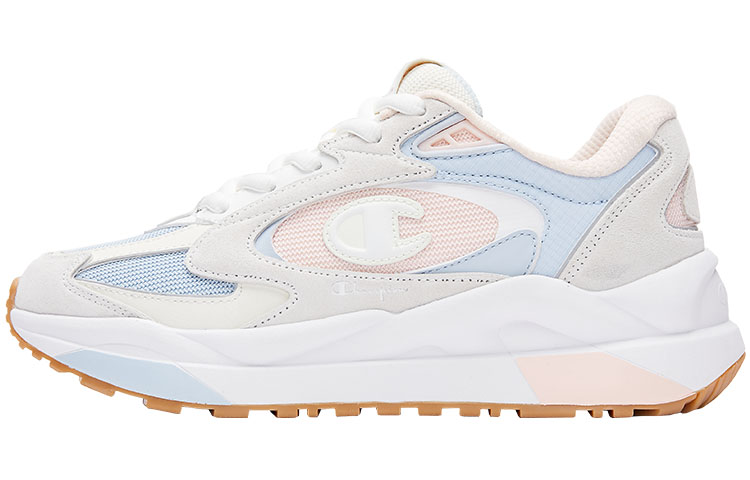 (Women) Champion Champ Breaker 2.0 Retro Sports 'Pink & Blue' U3AFCCW07M2