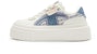 (Women) Champion Champ Creeper 1 'Blue Comfort Match Low-Top' U4AFCTW23M1