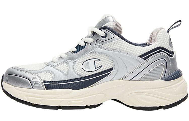 (Women) Champion Champ Racer 'Silver White Midnight Blue' U3AFCRW02B1