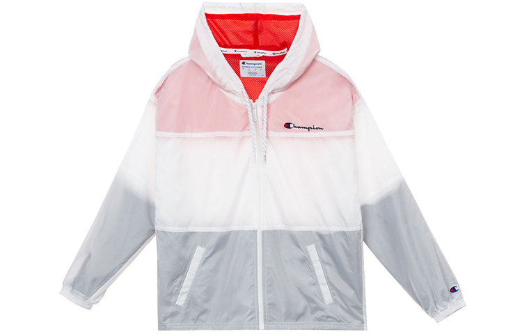 (Women) Champion Double-Layer Windproof Hooded Jacket Multicolor UW-RJA03-C102