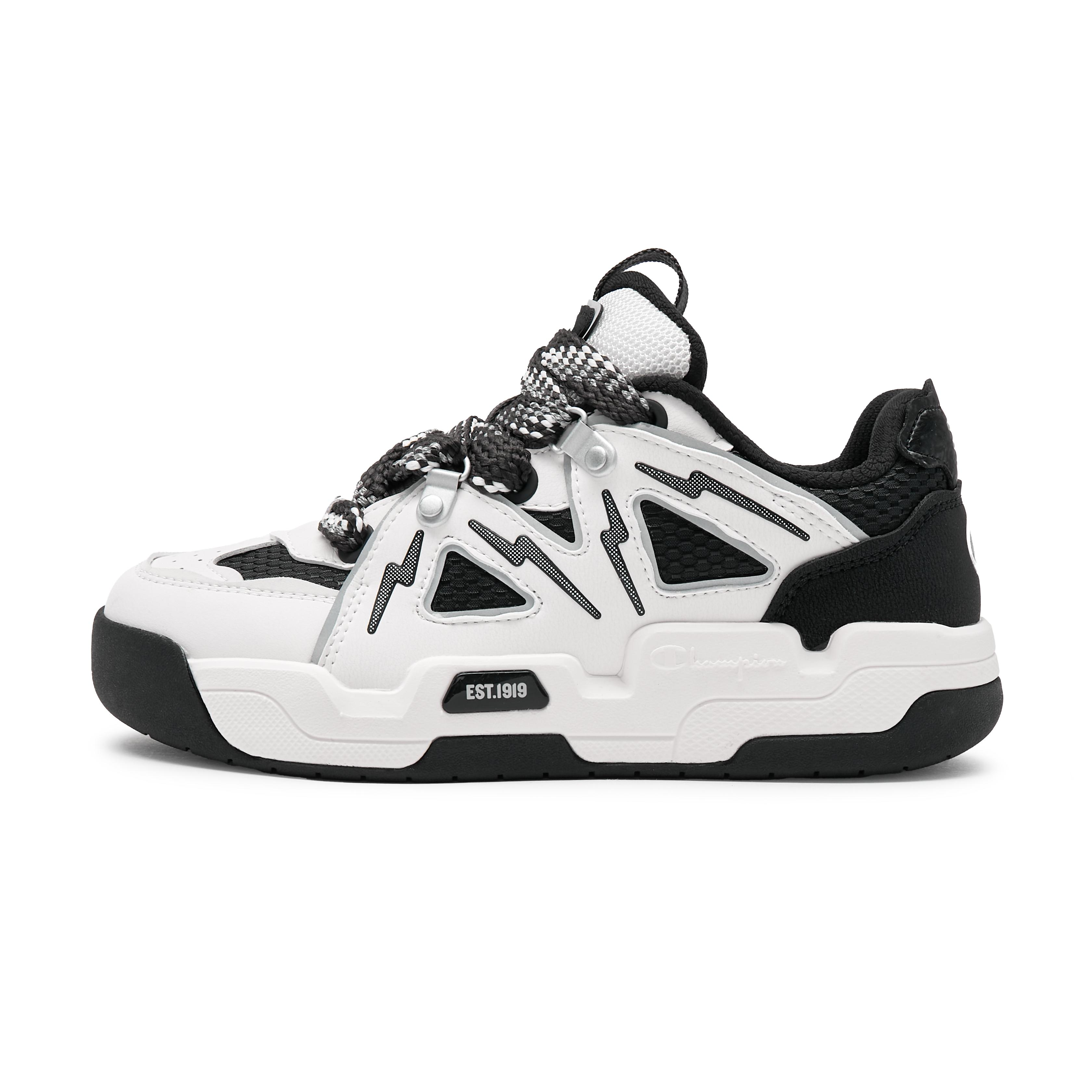 (Women) Champion Essentials 'Black White Comfort' U4AFCTW14U3