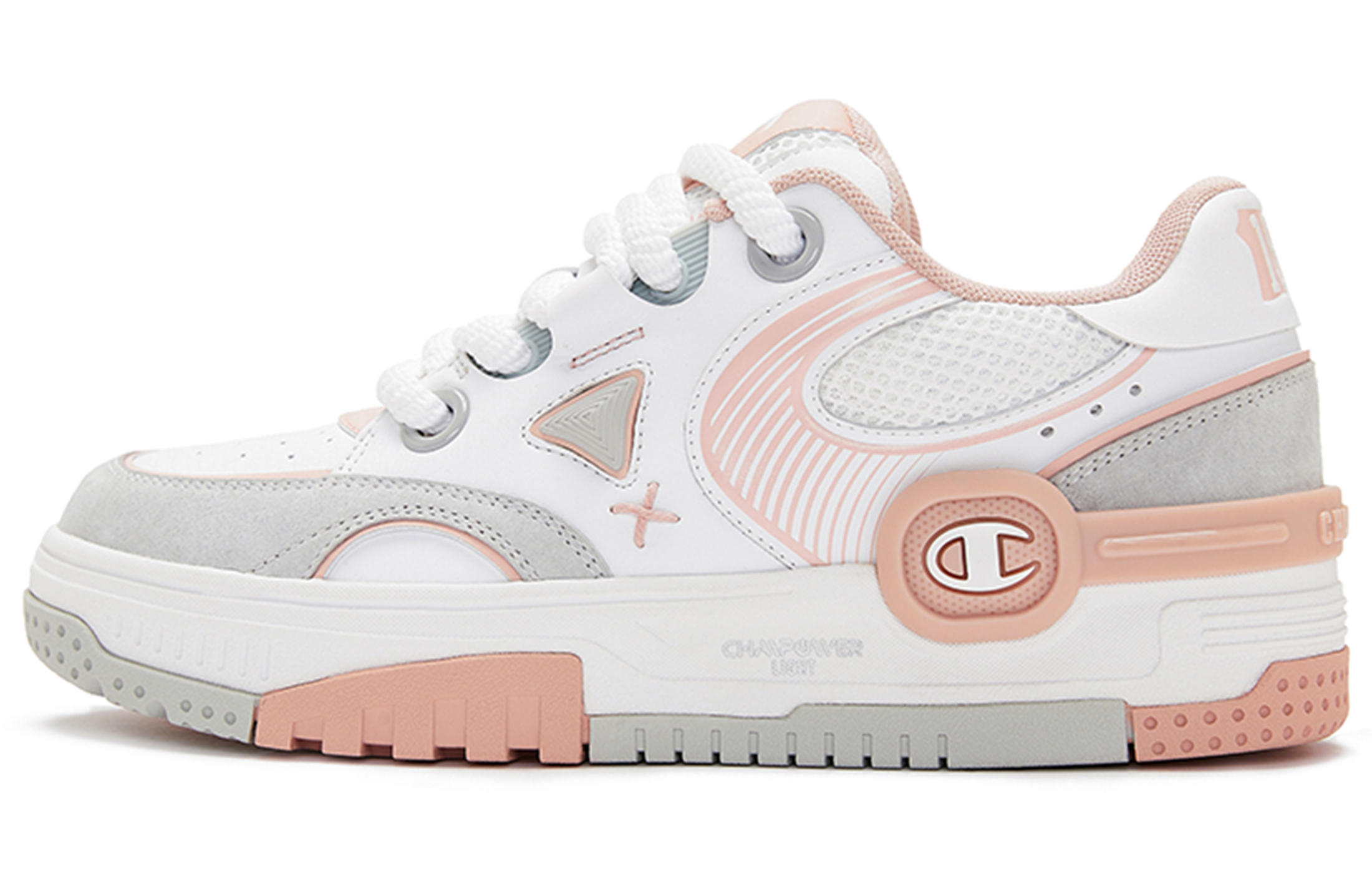 (Women) Champion Essentials BeatSkate V1 'Trendy Lightweight Retro Low Pink' U3CFCTW09K1