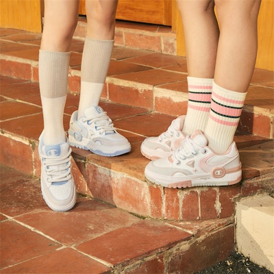 (Women) Champion Essentials BeatSkate V1 'Trendy Lightweight Retro Low Pink' U3CFCTW09K1 Sizing (Women) Champion Essentials BeatSkate V1 'Trendy Lightweight Retro Low Pink' U3CFCTW09K1