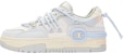 (W) Champion Essentials Bumper V1 'Eggnog Ballet Blue' dalam warna Biru Ballet Eggnog. U3AFCTW11M2