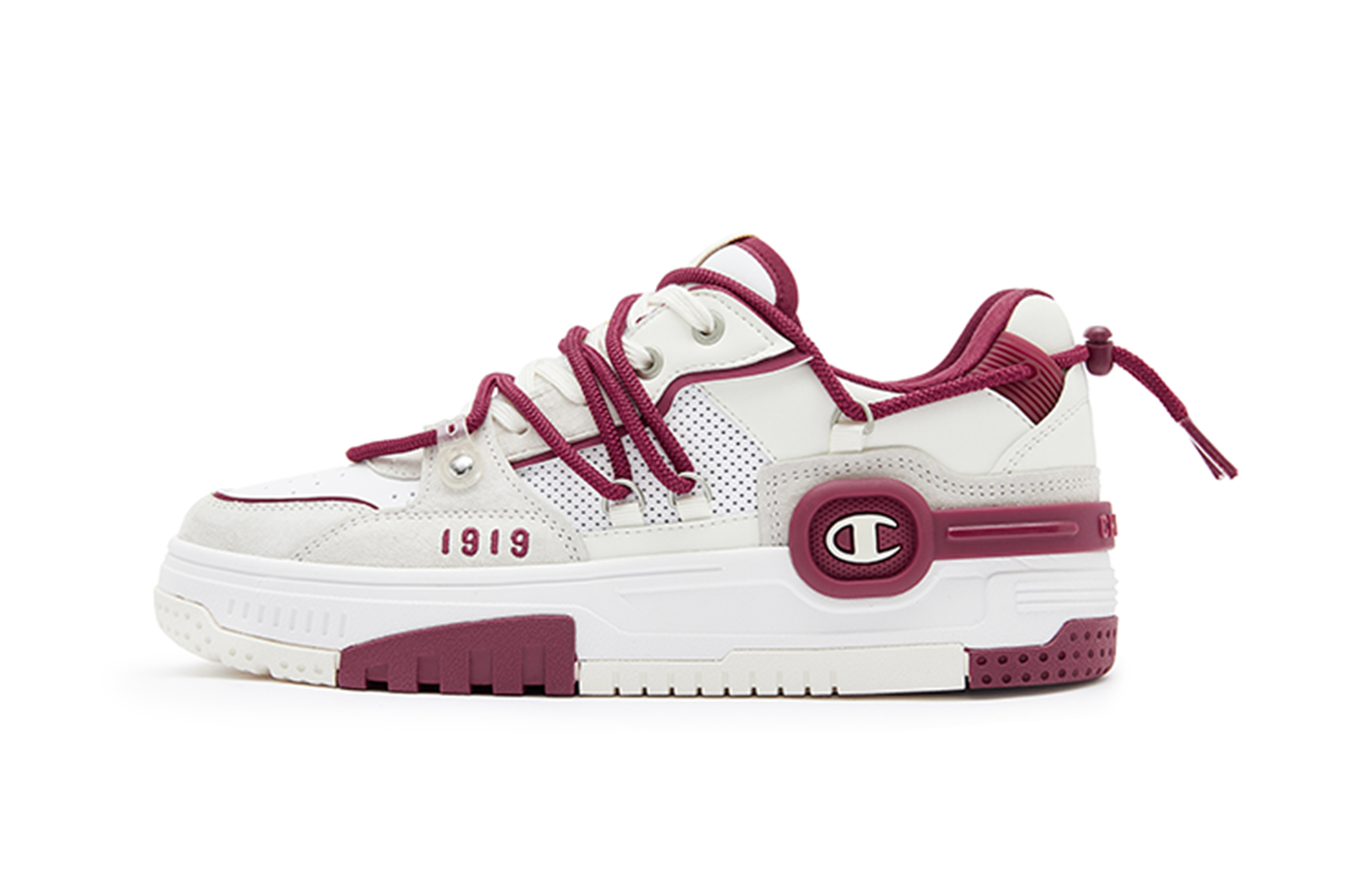 Buy 冠軍經典 Bumper V1 耳机鞋 休閒復古 低幫 板鞋 女款 新年紅