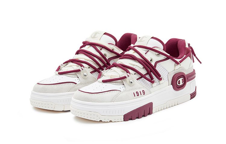 Lookbook 冠軍經典 Bumper V1 耳机鞋 休閒復古 低幫 板鞋 女款 新年紅