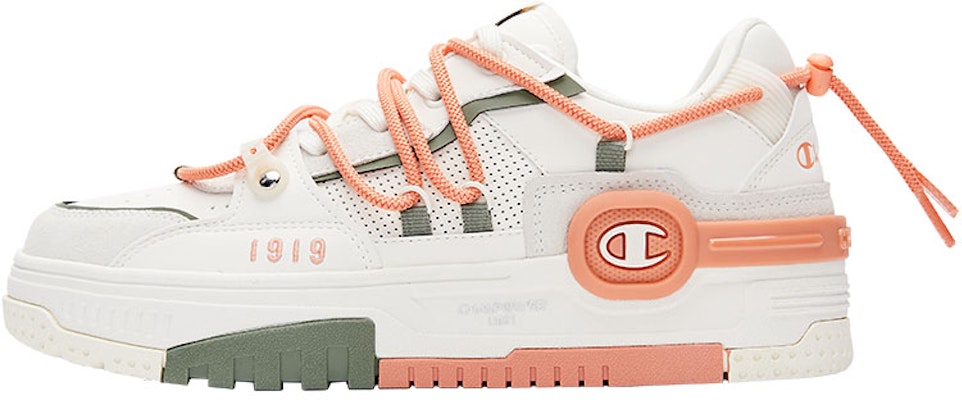 (Women) Champion Essentials Bumper V1 'White Orange' U3AFCTW11J1 Buy (Women) Champion Essentials Bumper V1 'White Orange' U3AFCTW11J1