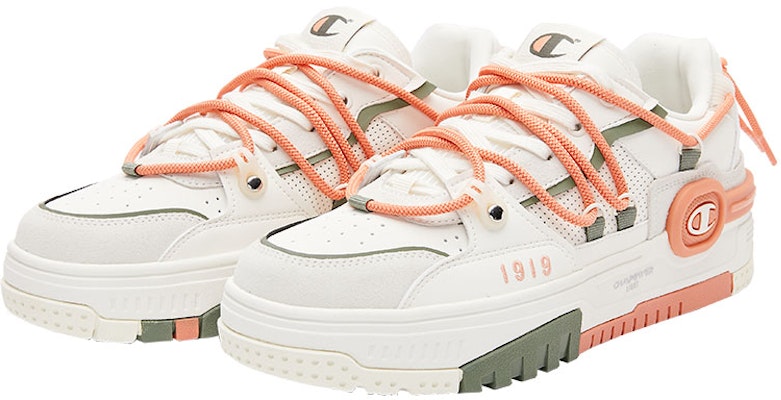 (Women) Champion Essentials Bumper V1 'White Orange' U3AFCTW11J1 Lookbook (Women) Champion Essentials Bumper V1 'White Orange' U3AFCTW11J1