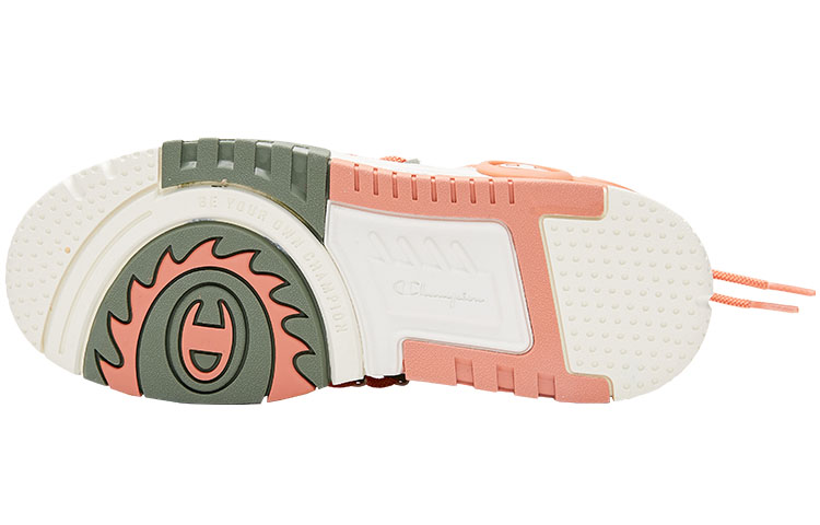 Purchase Champion基本款 Bumper V1 音樂耳機鞋 休閒厚底復古 低筒 帆布鞋 女款 白橘色