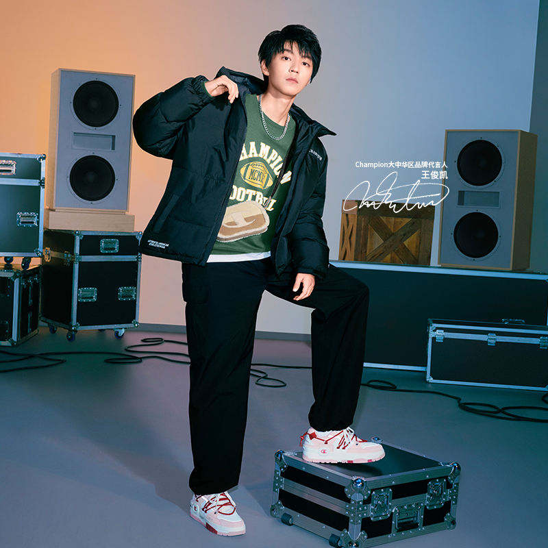 Details for Champion基本款 Bumper V1 音樂耳機鞋 休閒厚底復古 低筒 帆布鞋 女款 白橘色