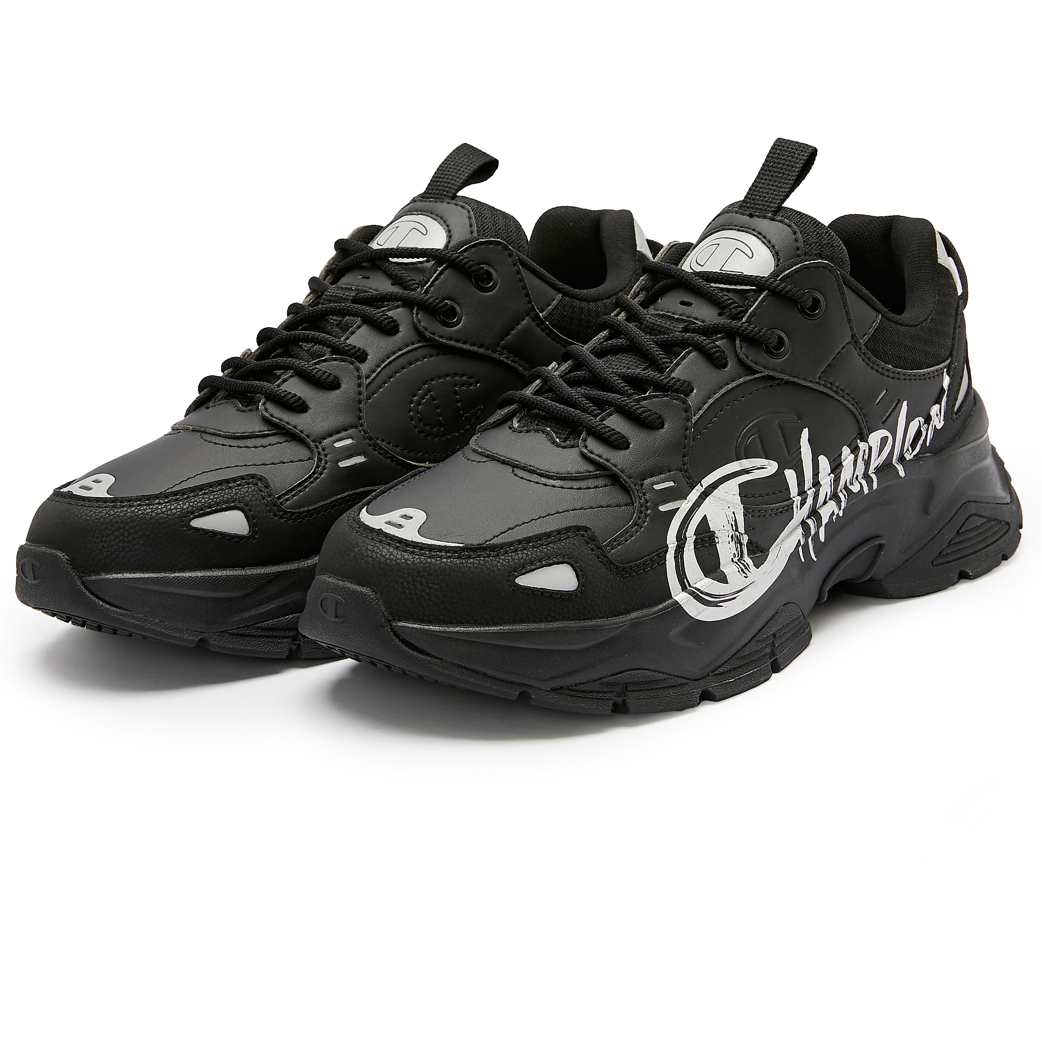 Lookbook (Women) Champion Essentials Champ 19 Street 'Black Casual Thick Sole' U4AFCCW16U1