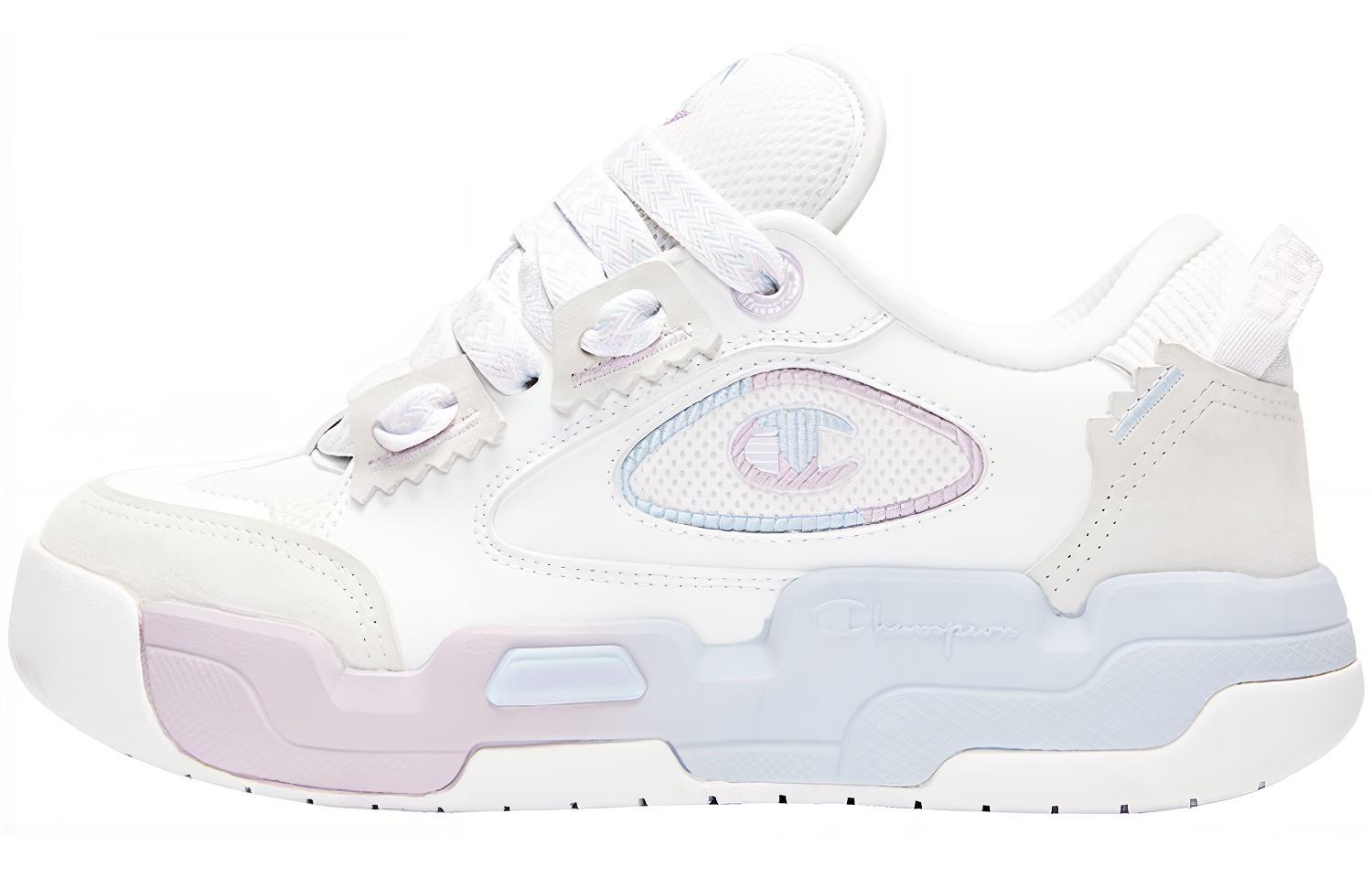 (Women) Champion Essentials ESSENTIALS Valve V2 'Bread Shoe Colorblock Low-Top Casual Sports Thick Sole Low-Top' U3AFCTW09R2