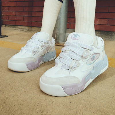 (W) Champion Essentials ESSENTIALS Valve V2 ''Bread Colorblock Sneakers Basse Casual Uomo'' U3AFCTW09R2 Details for (W) Champion Essentials ESSENTIALS Valve V2 ''Bread Colorblock Sneakers Basse Casual Uomo'' U3AFCTW09R2