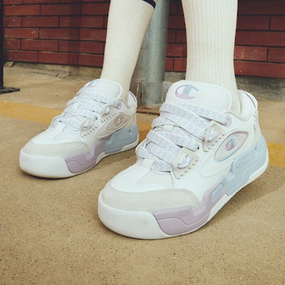 (Women) Champion Essentials ESSENTIALS Valve V2 'Bread Shoe Colorblock Low-Top Casual Sports Thick Sole Low-Top' U3AFCTW09R2 Details for (Women) Champion Essentials ESSENTIALS Valve V2 'Bread Shoe Colorblock Low-Top Casual Sports Thick Sole Low-Top' U3AFCTW09R2