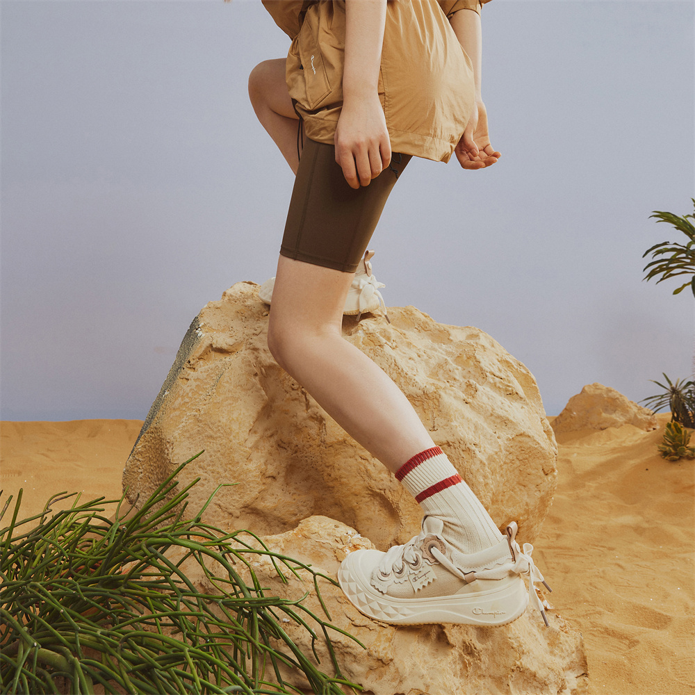 (W) Champion Essentials Low 'Beige' 圖 9